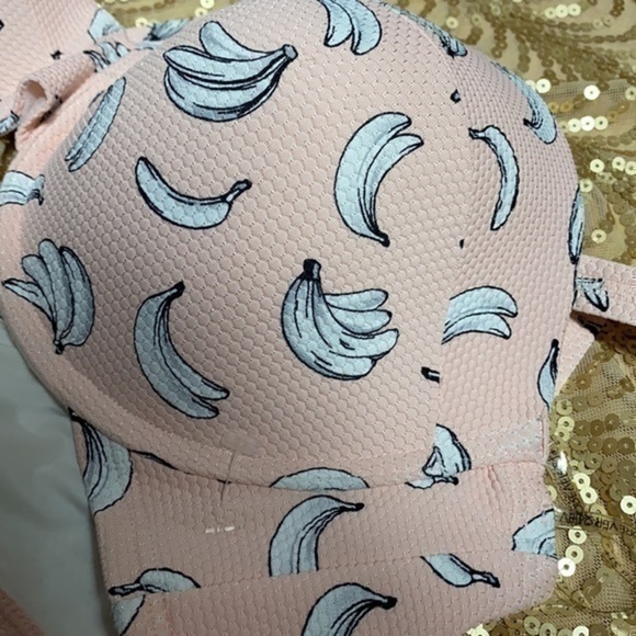 Rare Forever 21 plus Banana Swimsuit top 2X - Picture 6 of 6